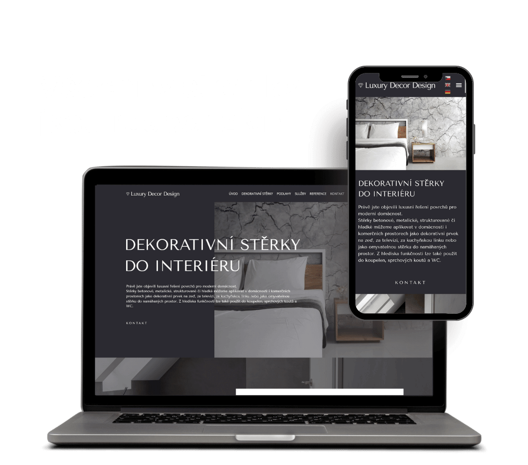 Web luxurydecordesign.cz