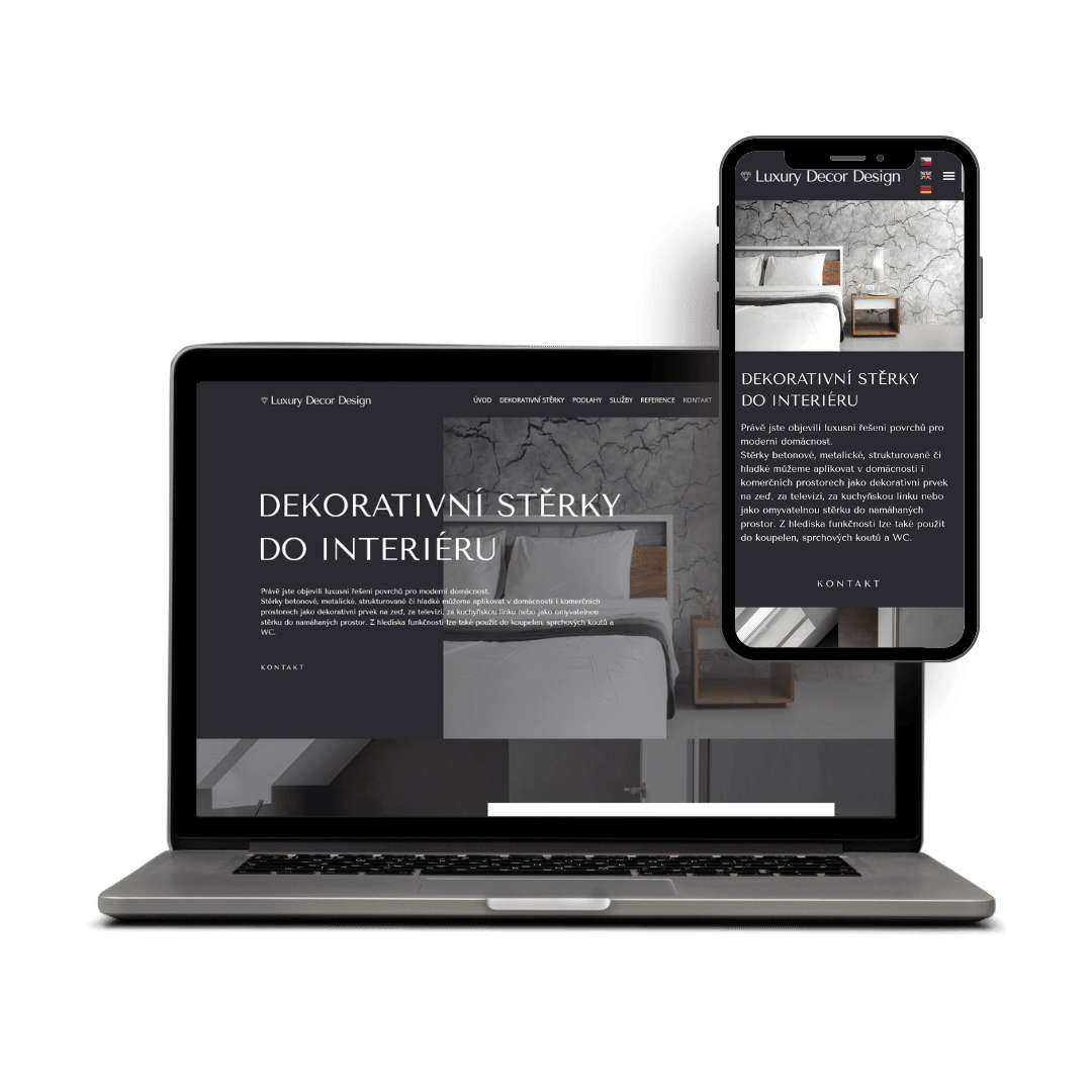 Web luxurydecordesign.cz